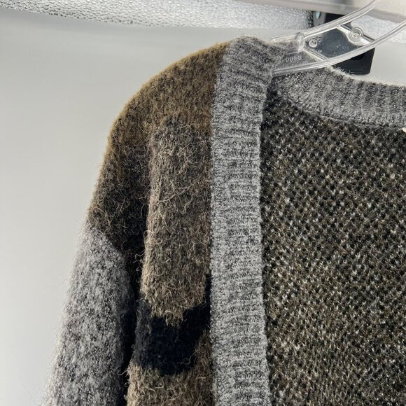 RD Style Women's Camouflage Cardigan Open Front Long Sleeve Size Large - Picture 5 of 9